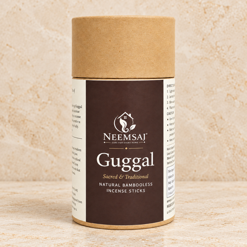 Neemsaj Bambooless Dhoop Sticks – Guggal (40 Sticks)