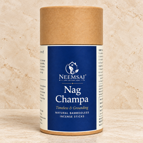 Neemsaj Bambooless Dhoop Sticks – Nag Champa (40 Sticks)